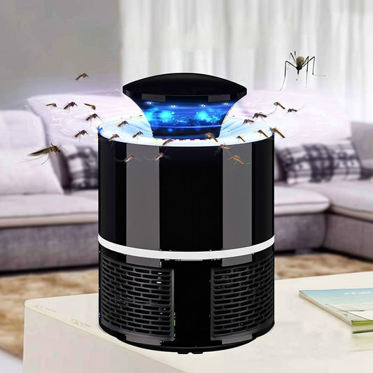 360° USB Photocatalyst Mosquito Killer Lamp – Silent Inhalation Trap for Home & Office (Non-Toxic & Child-Safe)