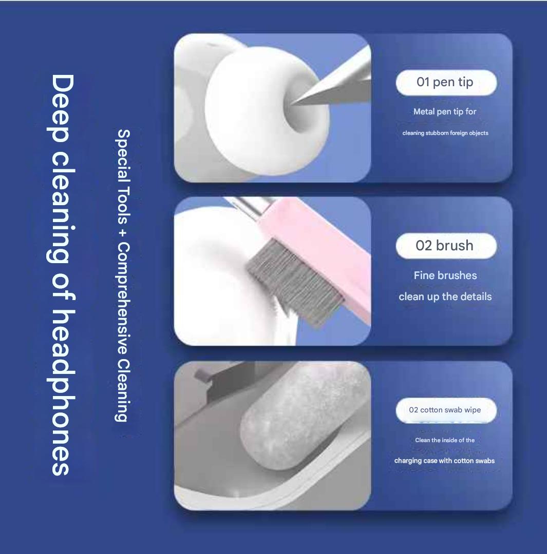 7-in-1 Anti-Dust Electronic Cleaning Set for Airpods, Keyboard & Screens