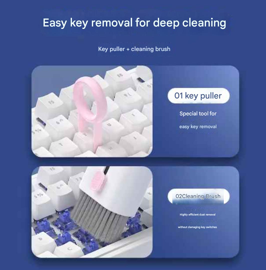 7-in-1 Anti-Dust Electronic Cleaning Set for Airpods, Keyboard & Screens